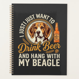 Boire Bière Beagle Chien Bière Artisanale Bouteill