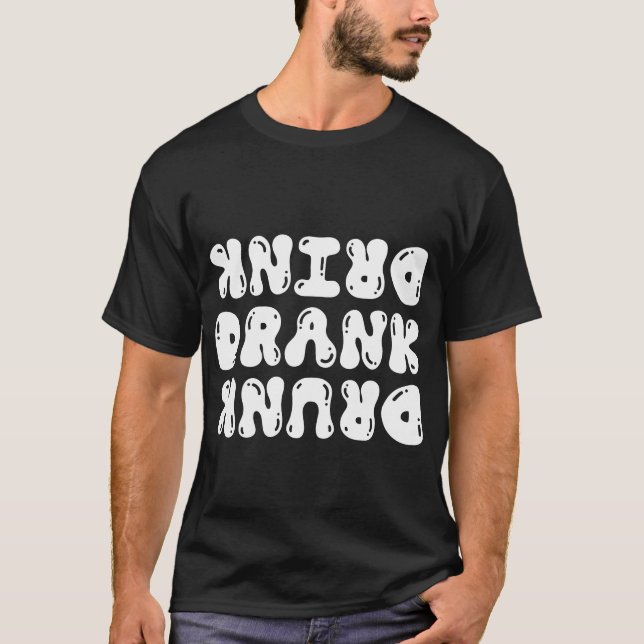 Boire Bus Bu T-Shirt | Fête de Noël (Devant)