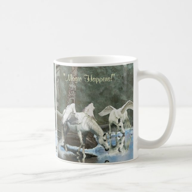 BOIRE PEGASI & TOTEMS Imaginaire Art Mug (Droite)