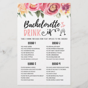 BOIRE PERSONNALISÉ SI Bachelorette, Hen Party jeu