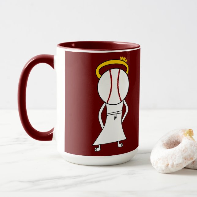 BOIRE TA FOI. AGISSEZ COMME UN S AINT. MUG (Avec donut)