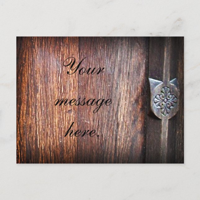 Bois ancien, carte postale (Devant)