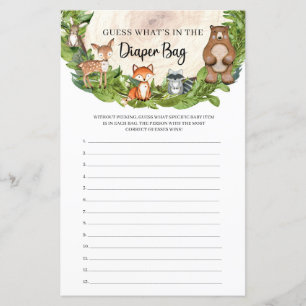 Bois animaux bois bois ce qui est dans le sac de l