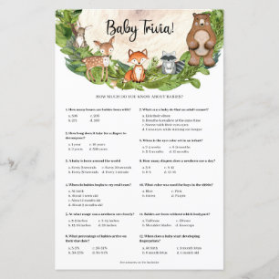 Bois animaux bois tranche de bois verdure Baby Tri