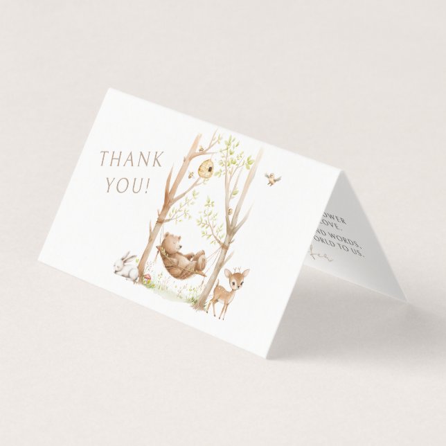 Bois bébé garçon douche Merci pliable voitures (Front)