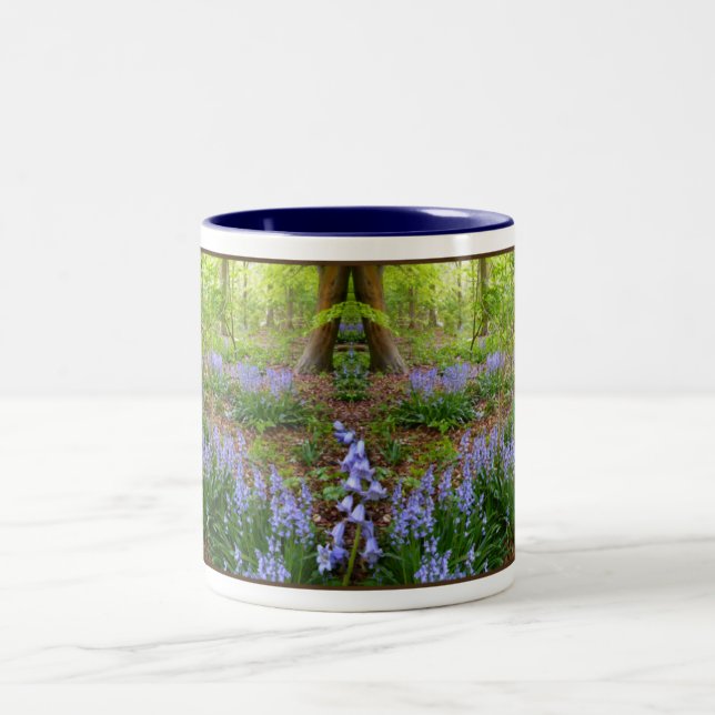 BOIS BLUEBELL ~ Mug à deux tons (Centre)