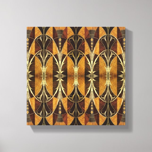 Bois Burl Art Déco (Recto)