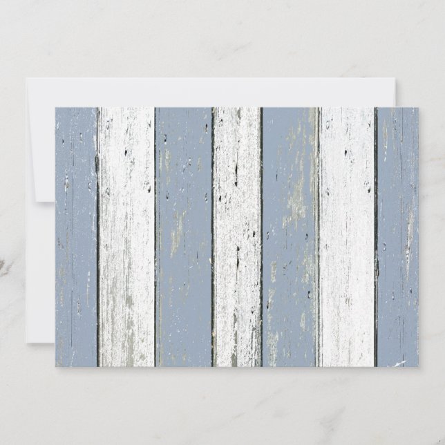 Bois de chauffage bleu rustique (Devant)