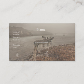 Bois d'eau dans le Carte de visite d'eau