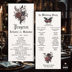 Bois gothique moderne et floral de charbon