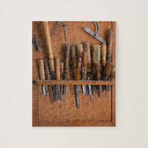 Bois Jigsaw Puzzle IWoodworking Tools Shelf