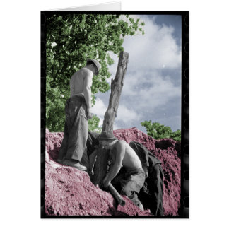 Bois obtenu ? [carte drôle vintage]