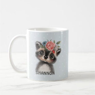 Bois Raccoon Café Mug