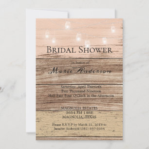 Bois rose rustique et douche à lanternes