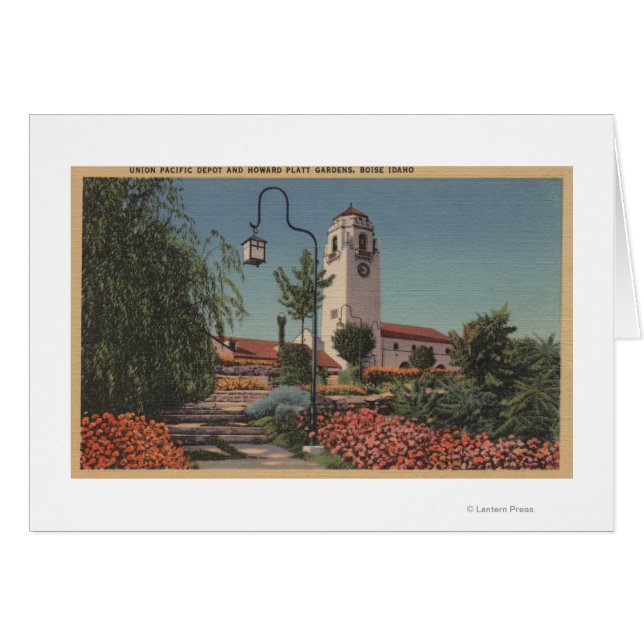 Boise, ID - Vue de l'Union Pacifique (Devant horizontal)