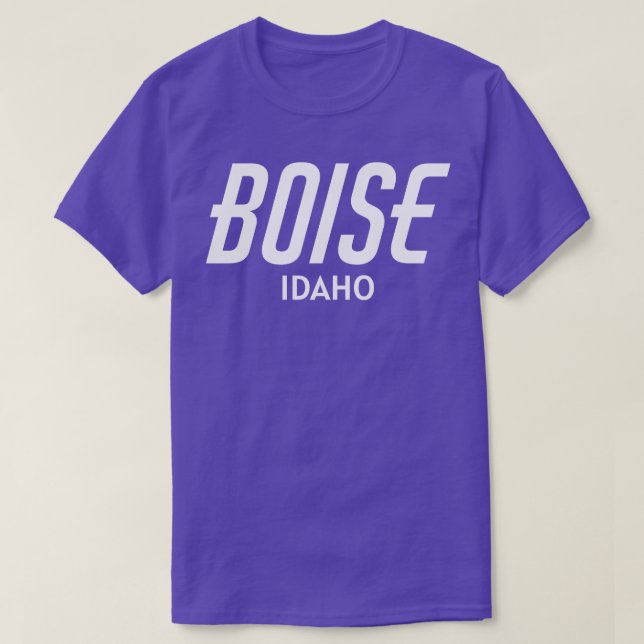 Boise Idaho TShirt 6 (Design devant)