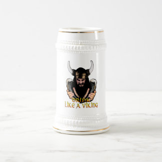Boisson comme une tasse de Viking