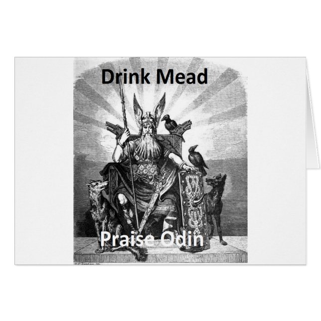 Boisson Mead - éloge Odin (Devant horizontal)