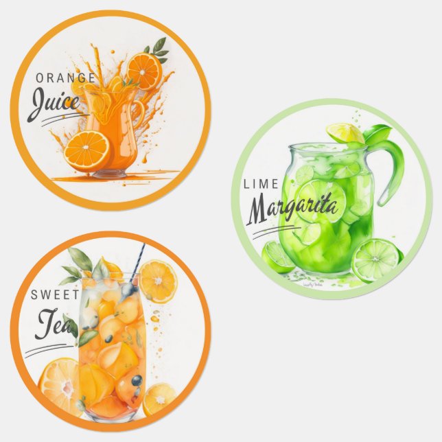 Boissons Étiquettes et collants (Groupe)