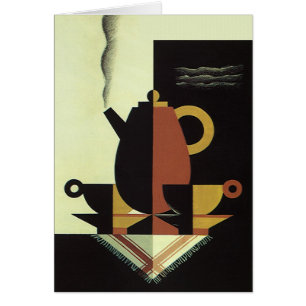 Boissons vintages Boissons Café Pot avec tasses