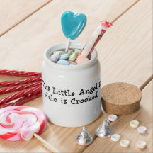 "L'auréole de ce petit ange est de travers" Phrase