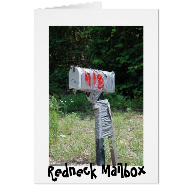 Boîte à lettres Redneck (Devant)