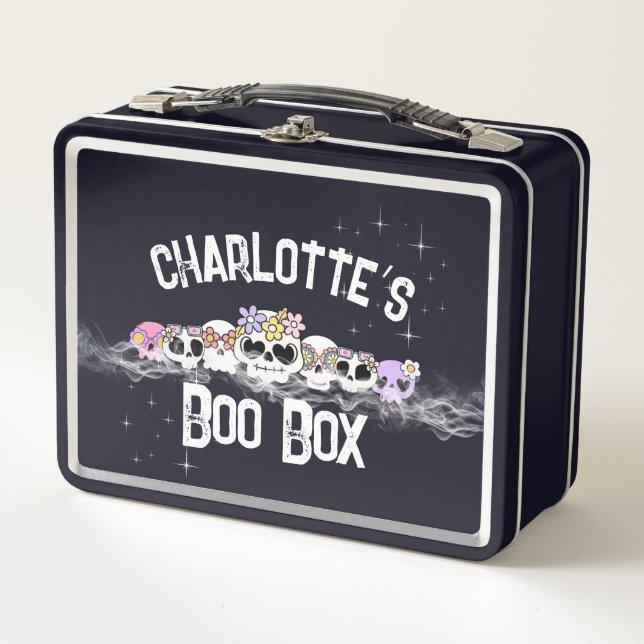 Boîte à lunch Skull-ebration Boo Box Old School (Devant)