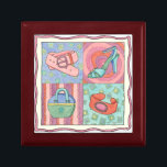 Boîte À Souvenirs Accessoires pour femmes par Chariklia Zarris<br><div class="desc">Ce travail de Chariklia Zarris montre un groupe d’accessoires féminins,  dont une chaussure,  une ceinture,  un bracelet et un sac à main. Cela ferait un grand cadeau pour quelqu'un qui aime l'accessoire ou qui aime une frénésie de shopping amusante. Commandez les vôtres dès aujourd'hui !</div>