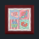 Boîte À Souvenirs Accessoires pour femmes par Chariklia Zarris<br><div class="desc">Ce travail de Chariklia Zarris montre un groupe d’accessoires féminins,  dont une chaussure,  une ceinture,  un bracelet et un sac à main. Cela ferait un grand cadeau pour quelqu'un qui aime l'accessoire ou qui aime une frénésie de shopping amusante. Commandez les vôtres dès aujourd'hui !</div>