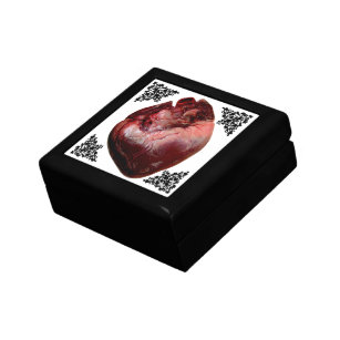 Boîte À Souvenirs Anatomie de coeur humain garde boîte en carreaux d