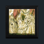 Boîte À Souvenirs Antique Mariage<br><div class="desc">Cette belle illustration de mariées antiques est une illustration créée en 1861.</div>