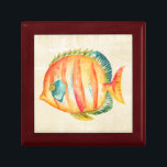 Boîte À Souvenirs Aquarium coloré Poisson<br><div class="desc">Aquarium coloré Poisson Artiste : Chariklia Zarris</div>