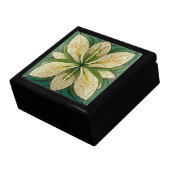 Boîte À Souvenirs Art Déco Floral Calla Lily Art Nouveau (Côté)