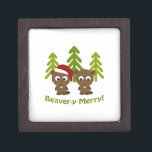 Boîte À Souvenirs Beaver-y Joyeux ! Beavers de Noël<br><div class="desc">Beaver-y Joyeux ! Castors de Noël</div>