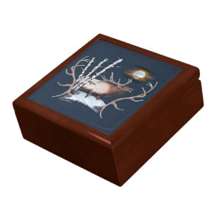 Boîte À Souvenirs Boîte à cadeaux Bulle Bull Elk