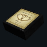Boîte À Souvenirs Boîte à cadeaux du 50e anniversaire de Mariage<br><div class="desc">Un design d'images Digitalbcon avec un thème de couleur or avec une variété d'images, de formes, de motifs, de styles et de polices personnalisés dans cette boîte à cadeaux unique "Golden Mariage Anniversary Gift Box". Cette conception colorée et élégante est assortie de formes personnalisables et de lettres textuelles qui conviennent...</div>