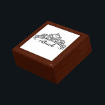 Boîte À Souvenirs Boîte-cadeau de diadème de jeune mariée<br><div class="desc">Puisque chaque jeune mariée est une princesse ! Diadème original d'art de vecteur - sentez-vous libre pour customiser !</div>