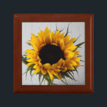 Boîte À Souvenirs Boîte-cadeau de tournesol<br><div class="desc">Boîte-cadeau de tournesol</div>