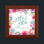 Boîte À Souvenirs Boîte cadeau Mariage Tropical Personnalisé<br><div class="desc">Pour plus de personnalisation,  cliquez sur le bouton "Personnaliser" et utilisez notre outil de conception pour modifier ce modèle. Si les options sont disponibles,  vous pouvez modifier le texte et l'image en cliquant simplement sur "Modifier/Supprimer le texte ou l'image ici" et ajouter le vôtre. Conçu par Freepik.</div>