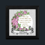 Boîte À Souvenirs Boîte Cadeau Mariage Verse mariage<br><div class="desc">Boîte cadeau Mariage Verse mariage, vêtement Mariage, t-shirts Mariages, Cadeaux de mariage par ArtMuvz Illustration. Correspondant douche de nage Mariage personnalisable, réception, drap de répétition. Célébrez votre amour dans le style avec nos designs mariages, Parfait pour la mariée, mariée, mariage et invités. Vous pouvez personnaliser avec vos noms ou votre...</div>