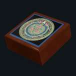 Boîte À Souvenirs Bouddhisme tantrique tibétain Vintage Mandala Than<br><div class="desc">Bouddhisme tantrique tibétain Vintage Mandala Thangka La peinture d'une beauté et d'une originalité exquises est sur cette boîte à bijoux en garsaké. Un don significatif pour invoquer l'énergie positive,  l'équilibre,  l'équilibre et la chance pour les bouddhistes. Rare et unique !</div>