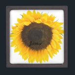 Boîte À Souvenirs Cadeaux de tournesol<br><div class="desc">Cadeaux de tournesol</div>