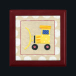 Boîte À Souvenirs Camion Bulldozer Jaune par Chariklia Zarris<br><div class="desc">Votre enfant s'intéresse-t-il à la construction? Puis satisfaire leur curiosité avec cette impression d'un camion bulldozer à jouet jaune par Chariklia Zarris. Vous pouvez sentir la terre se déplacer sous les roues géantes de ce véhicule. Commandez dès aujourd'hui !</div>