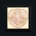 Boîte À Souvenirs Cherub Angel Heart<br><div class="desc">Cherub Angel Heart Keepsakbox, vêtements Angel, t-shirts Angel, cadeaux de mariage Angel par ArtMuvz Illustration. assortis vêtements Angel et cadeaux. Ange Noël et cadeaux d'anniversaire. Les cadeaux d'anges sont une façon réfléchie et significative de montrer à quelqu'un qui vous tient à coeur. Que vous cherchiez un cadeau pour un ami,...</div>