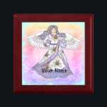 Boîte À Souvenirs Christian lily angel<br><div class="desc">Boîte cadeau Lily Angel, Vêtements Angel, T-shirts Angel, Cadeaux Angel par ArtMuvz Illustration. Ange chrétien de charme et cadeaux de Noël, sac fourre-tout, mug, casquette. Les cadeaux d'anges sont une façon réfléchie et significative de montrer à quelqu'un qui vous tient à coeur. Que vous cherchiez un cadeau pour un ami,...</div>
