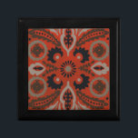 Boîte À Souvenirs Cinnabar Suzani II<br><div class="desc">Décorations pour la maison</div>