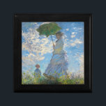 Boîte À Souvenirs Claude Monet - La Promenade, Femme avec un Parasol<br><div class="desc">La Promenade,  Femme avec un Parasol / Madame Monet et son fils / La Promenade / La Femme a l'ombrelle - Claude Monet,  1875</div>