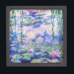 Boîte À Souvenirs Claude Monet - Nymphéas / Nymphéas 1919<br><div class="desc">Nymphéas (W.1852) - Claude Monet,  Huile sur toile,  1916-1919</div>