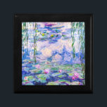 Boîte À Souvenirs Claude Monet - Nymphéas / Nymphéas 1919<br><div class="desc">Nymphéas (W.1852) - Claude Monet,  Huile sur toile,  1916-1919</div>