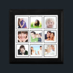 Boîte À Souvenirs Collage photo Instagram personnalisé<br><div class="desc">Collage photo Instagram personnalisé</div>